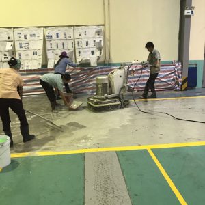 Sơn nền Epoxy nhà máy Piaggio KCN Bình Xuyên - Vĩnh Phúc