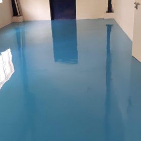 Thi công sơn epoxy gốc nước nhà xưởng